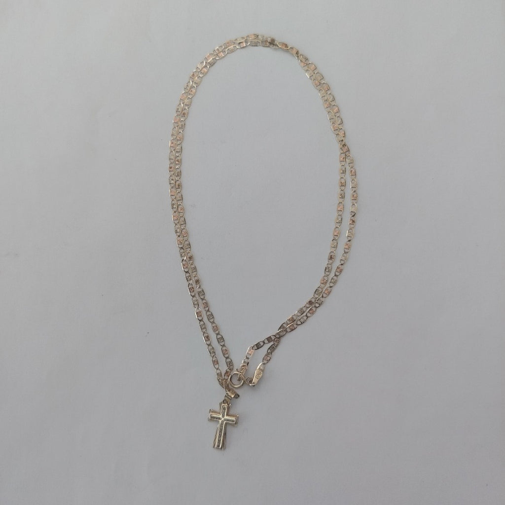CADENA, CRUZ ORO 10 K 2.9 GRMS (SEMINUEVO)