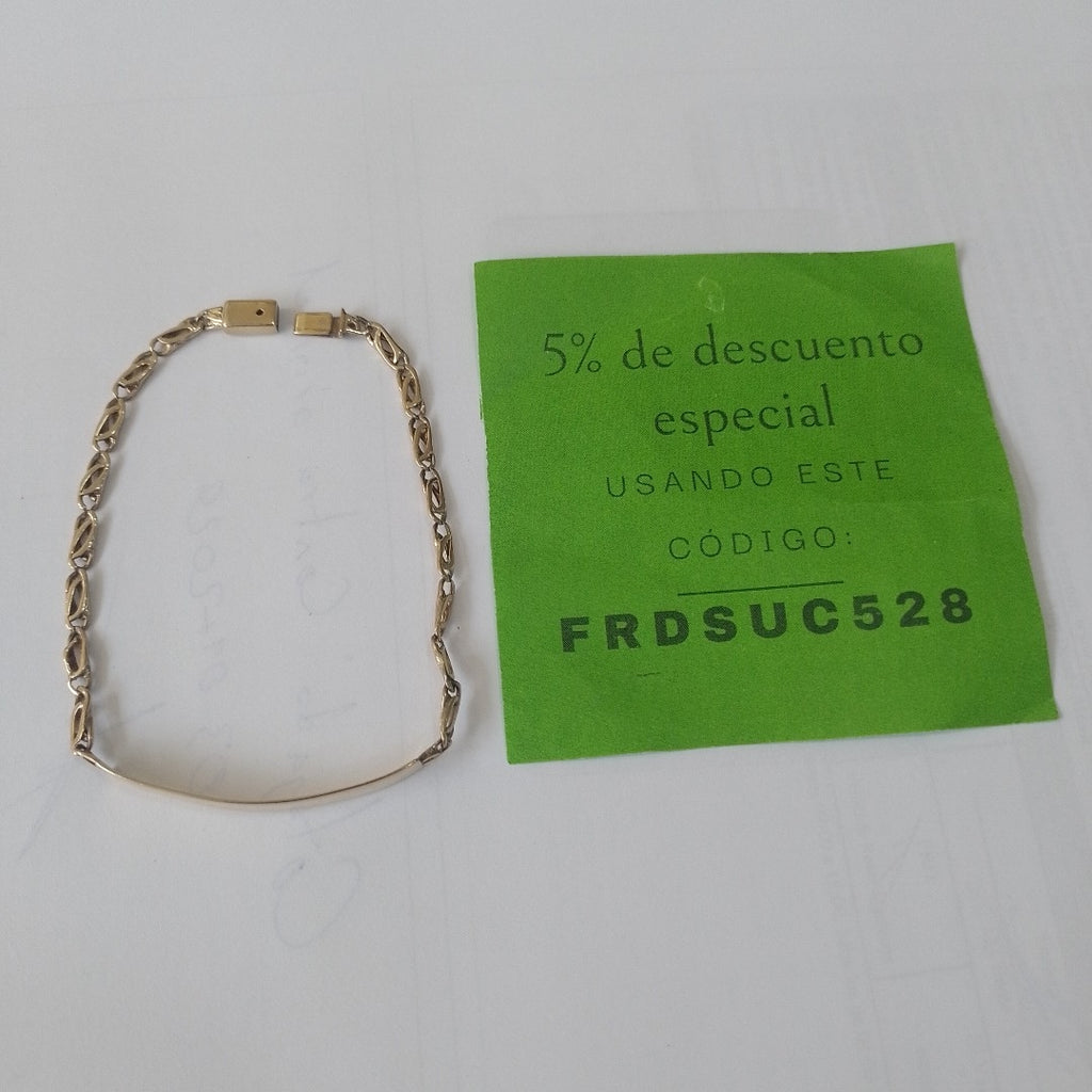 ESCLAVA ORO 10 K 6 GRMS (SEMINUEVO)