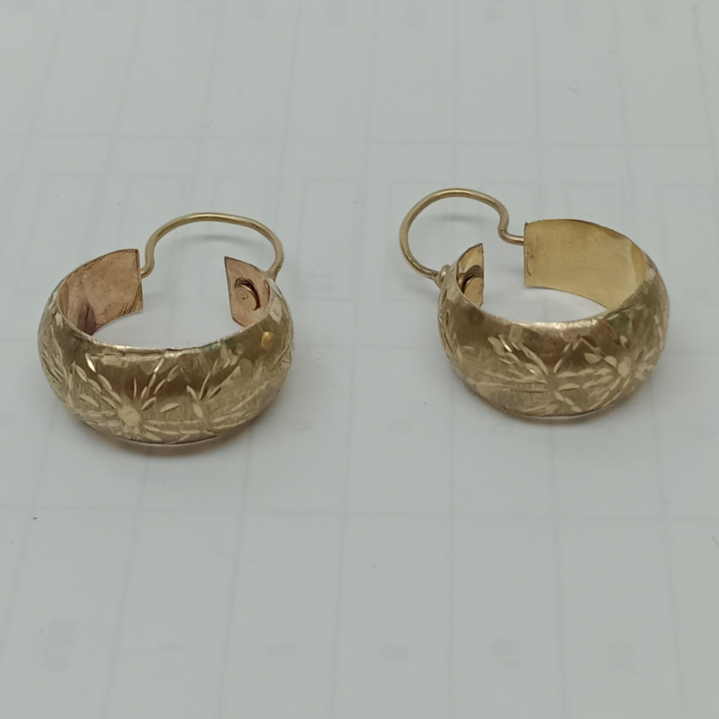 ARRACADAS PAR ORO 10 K 2,50 GRMS (SEMINUEVO)