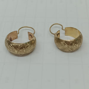 ARRACADAS PAR ORO 10 K 2,50 GRMS (SEMINUEVO)