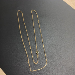 CADENA ORO 14 K 1.6 GRMS (SEMINUEVO)