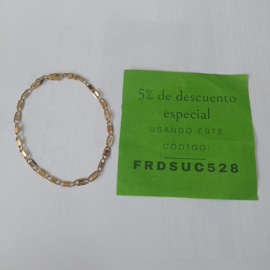 PULSERA ORO 10 K 3.3 GRMS (SEMINUEVO)