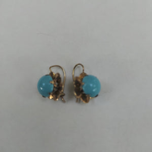 ARETES PAR ORO 8 K 2 GRMS (SEMINUEVO)