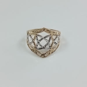 ANILLOS CON ESTRELLA CELTA 14K TALLA 9 2.2 GR (NUEVO)
