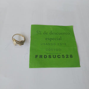 ANILLITO ORO 14 K 4.6 GRMS (SEMINUEVO)