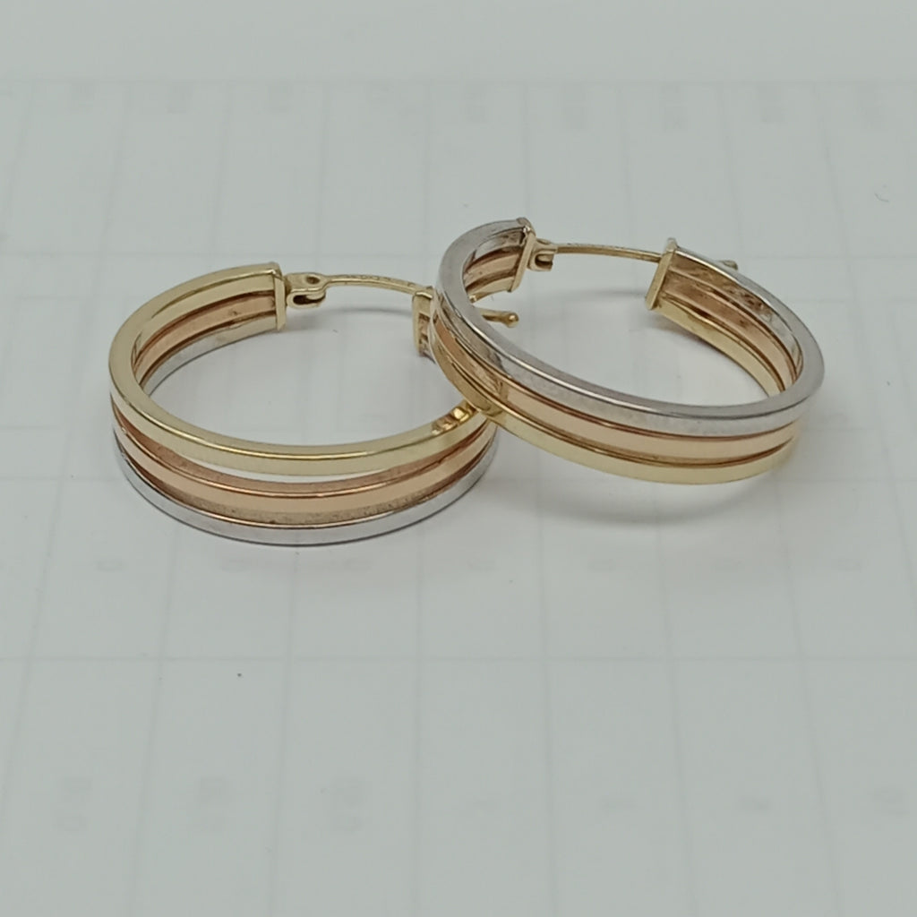 ARRACADAS PAR ORO 14 K 4,10 GRMS (SEMINUEVO)