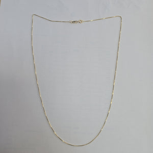 CADENA VENECIANO 14K 50 CM 1.6 GR (NUEVO)