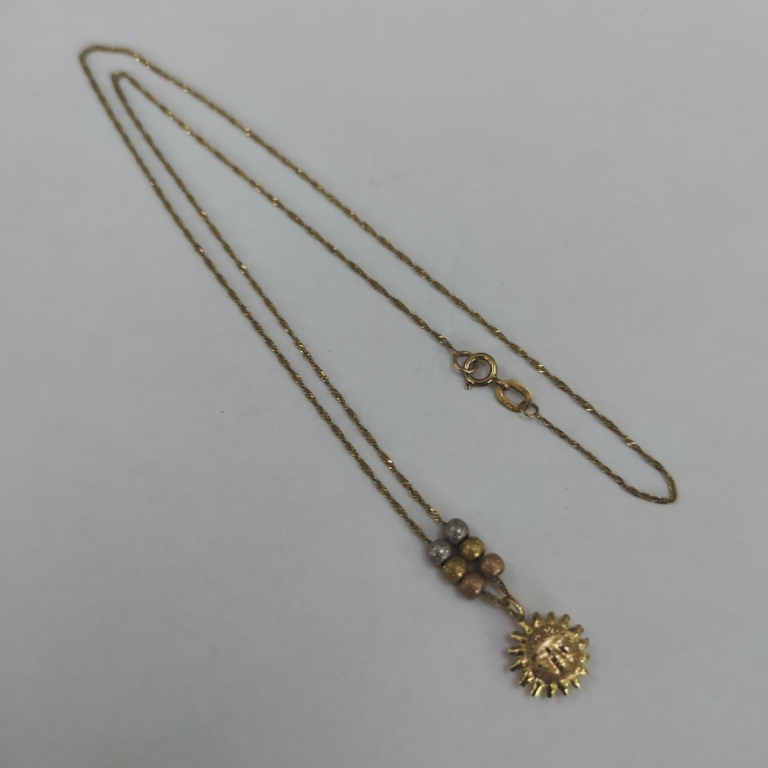 CADENA ORO 14 K 1.6 GRMS (SEMINUEVO)