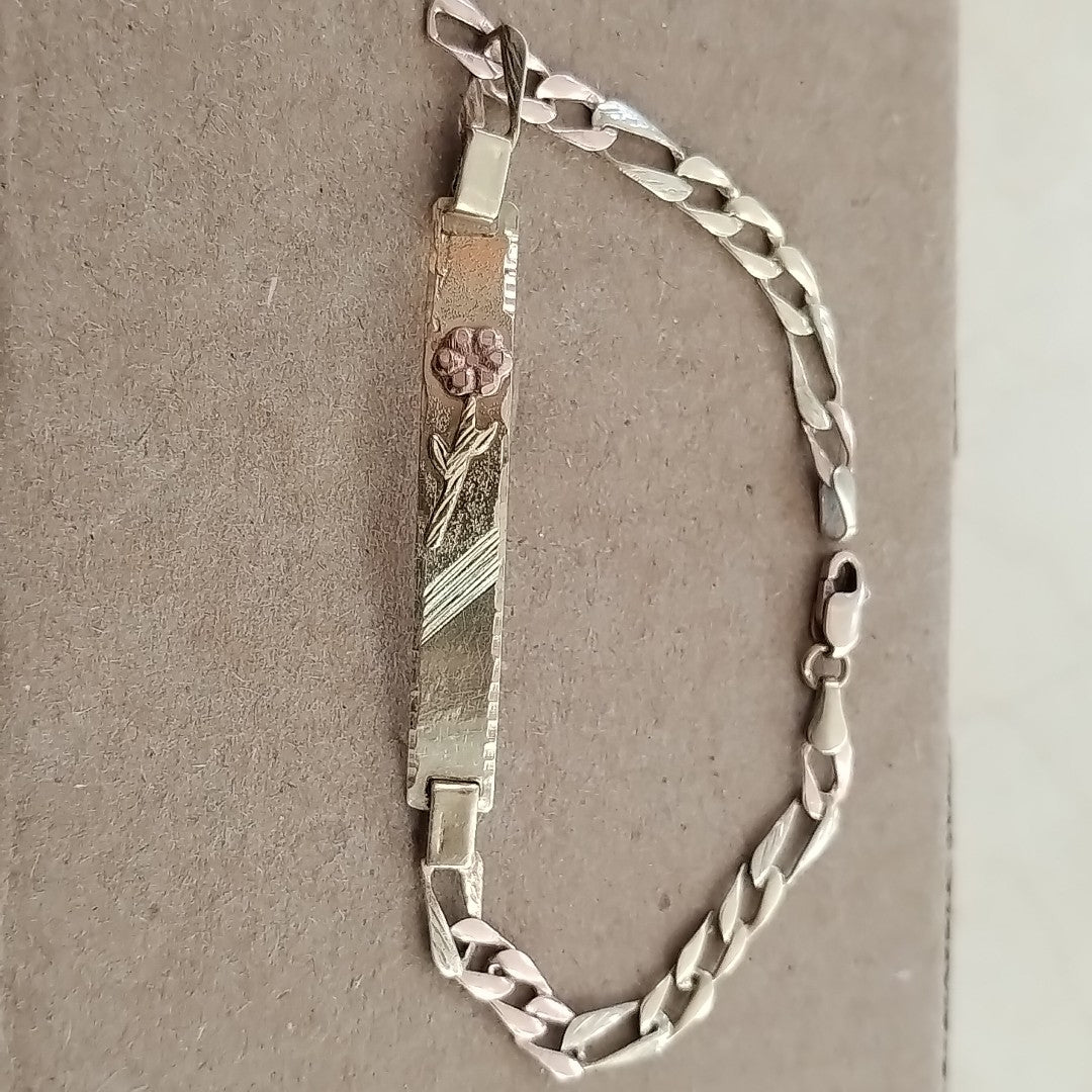 ESCLAVA ORO,ORO COMBINADO 10 K 3,90 GRMS (SEMINUEVO)