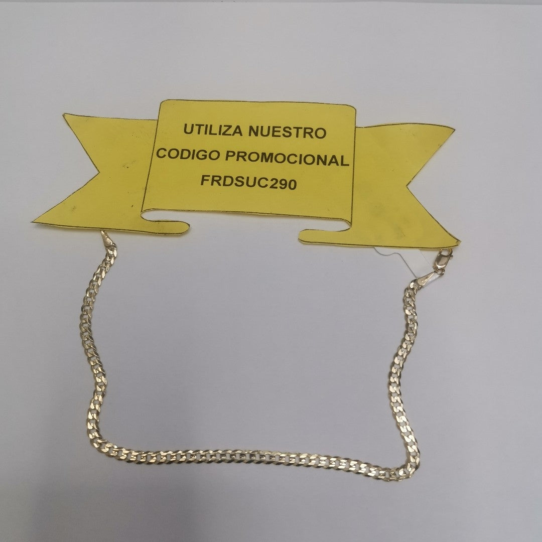 PULSERA BARBADA 14K 21 CM 3.7 GR (NUEVO)