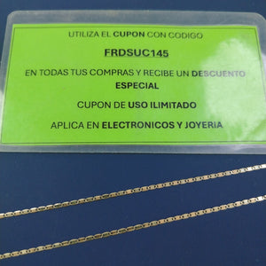 CADENA ORO 10 K 1.6 GRMS (SEMINUEVO)