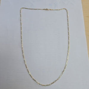 CADENA TEJIDO 3X1 14K 55 CM 5.2 GR (NUEVO)
