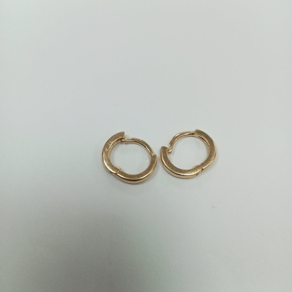 ARETES HUGGIE 14K 1.4 GR (NUEVO)