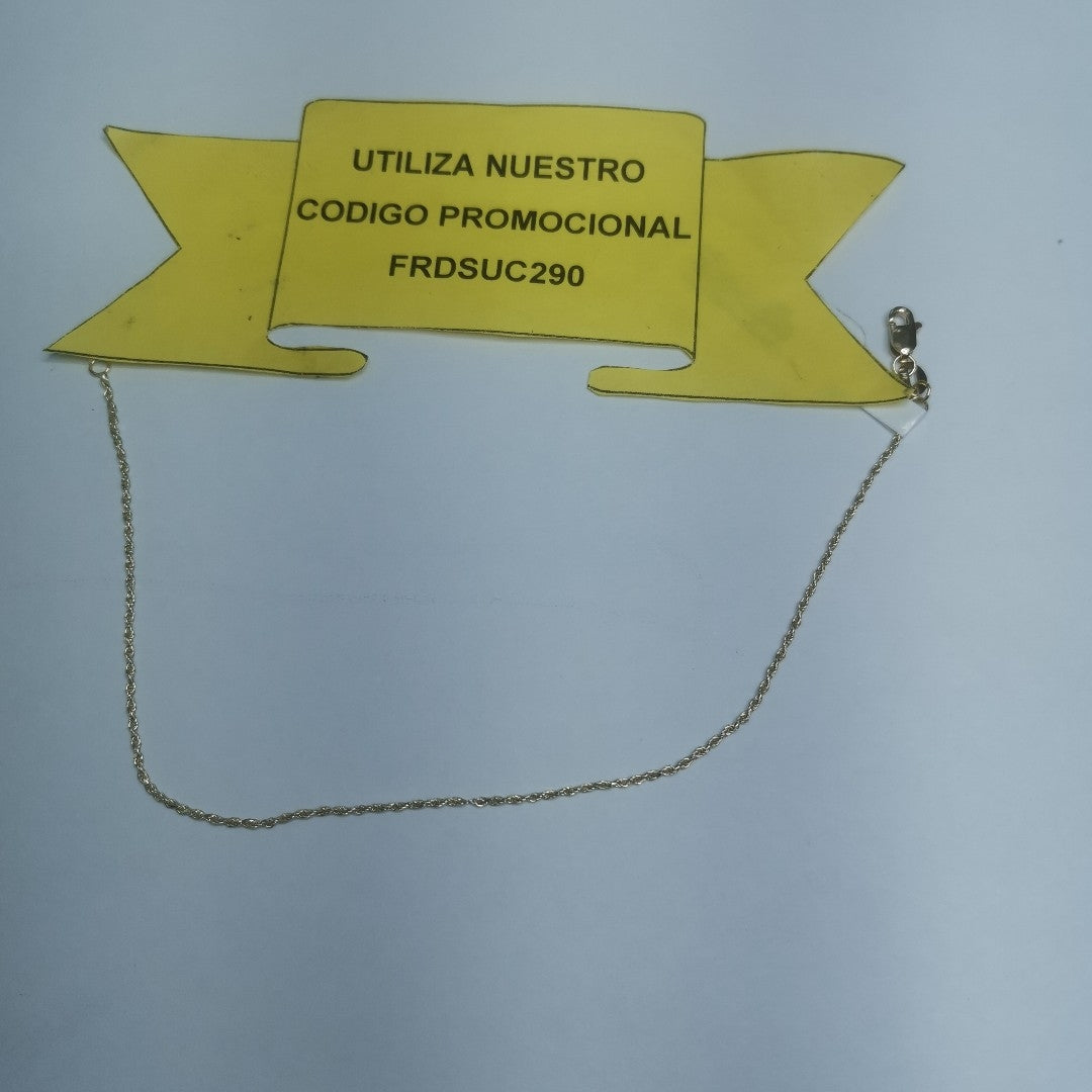 PULSERA TORZAL 14K 21 CM 1.4 GR (NUEVO)