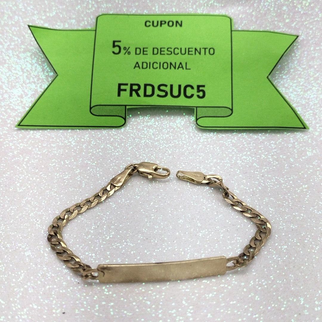 ESCLAVA ORO 10 K 3,60 GRMS (SEMINUEVO)