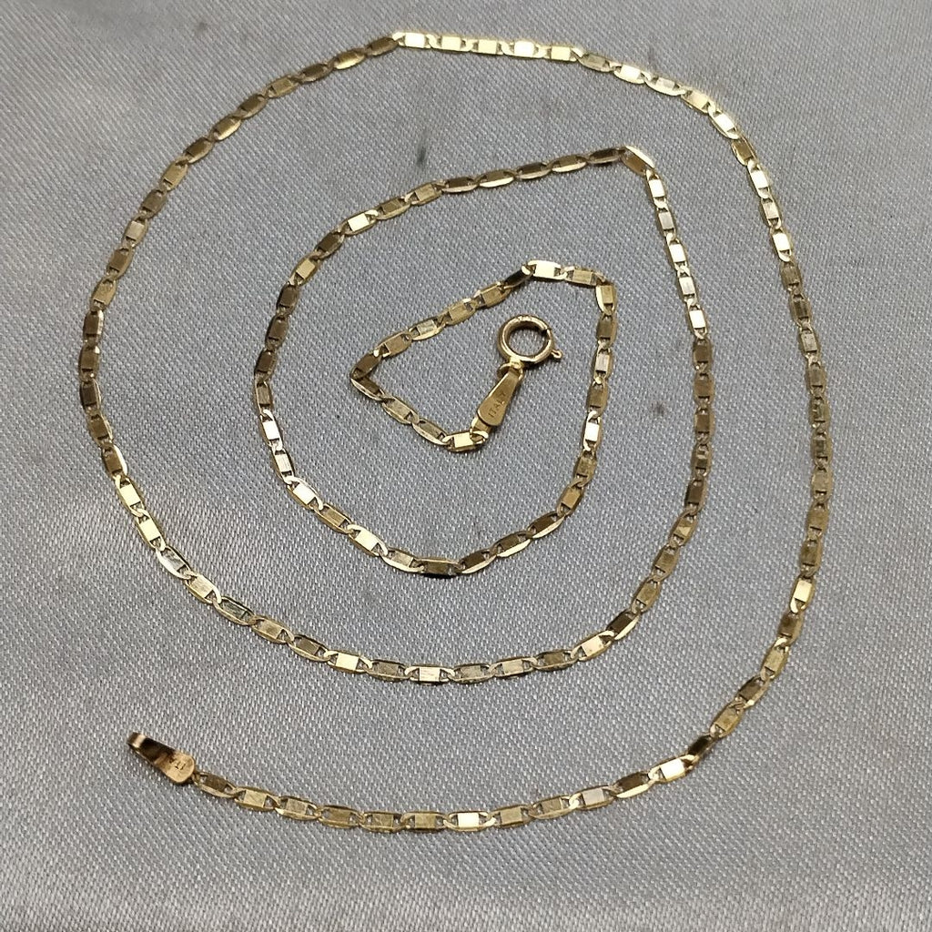 CADENA ORO 14 K 1,10 GRMS (SEMINUEVO)