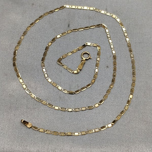 CADENA ORO 14 K 1,10 GRMS (SEMINUEVO)