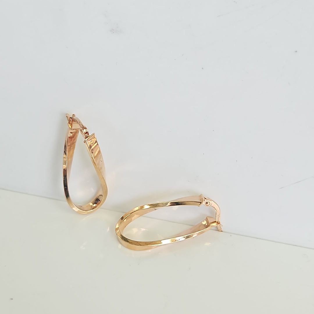 ARRACADAS PAR ORO 14 K 1,40 GRMS (SEMINUEVO)