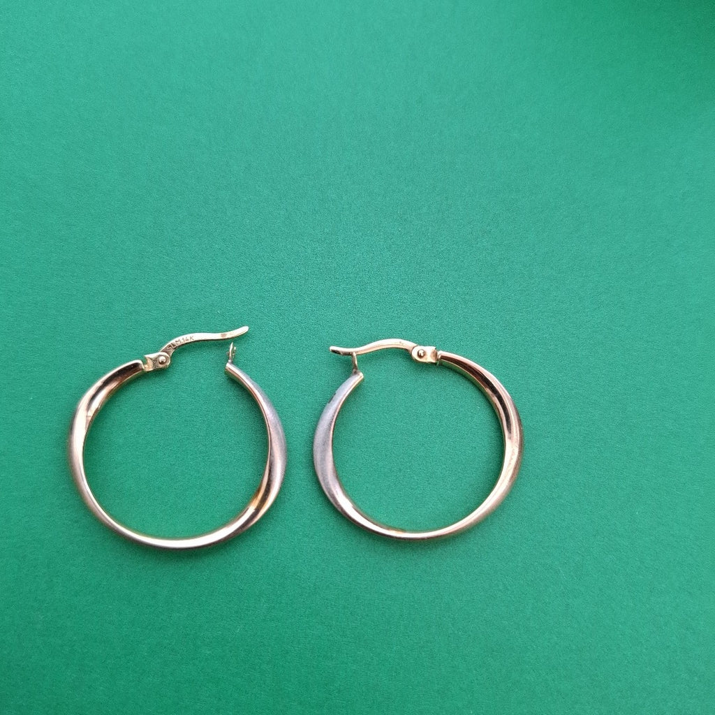 ARRACADAS PAR ORO 14 K 1,60 GRMS (SEMINUEVO)