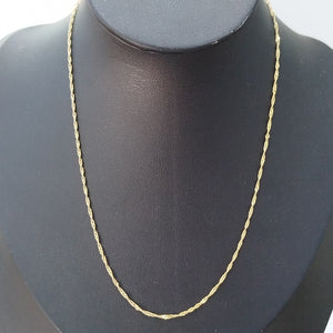 CADENA ORO 14 K 1.4 GRMS (SEMINUEVO)