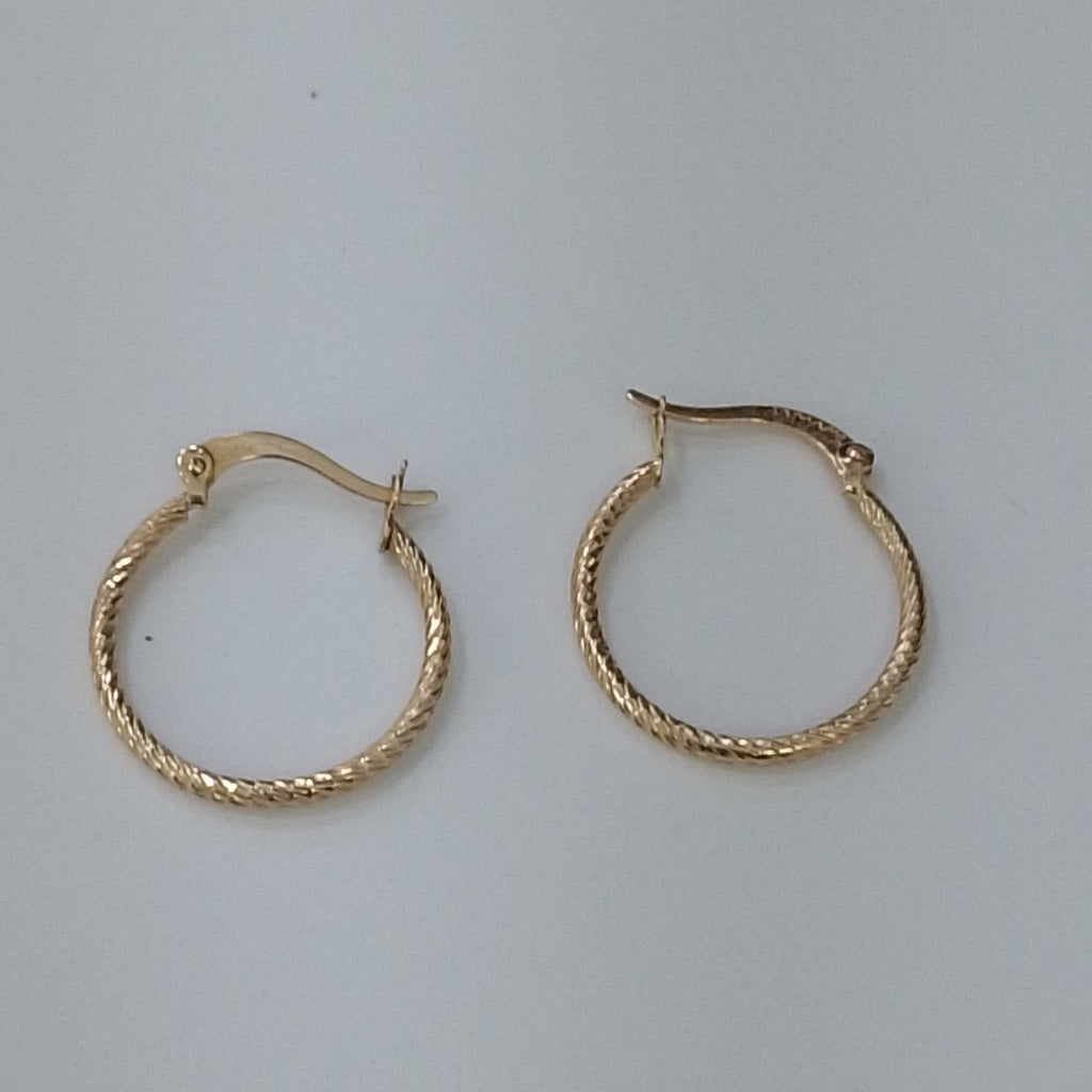 ARETES ARRACADAS 14K 1 GR (NUEVO)