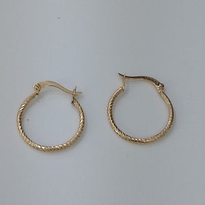 ARETES ARRACADAS 14K 1 GR (NUEVO)