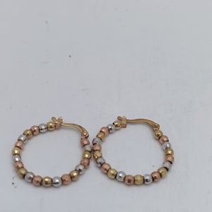 ARRACADAS PAR ORO 10 K 3.3 GRMS (SEMINUEVO)