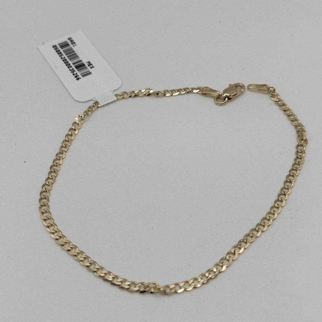 PULSERA BARBADA 14K 21 CM 2.2 GR (NUEVO)