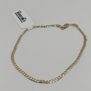 PULSERA BARBADA 14K 21 CM 2.2 GR (NUEVO)