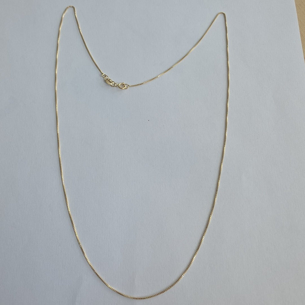 CADENA VENECIANO 14K 55 CM 1.7 GR (NUEVO)