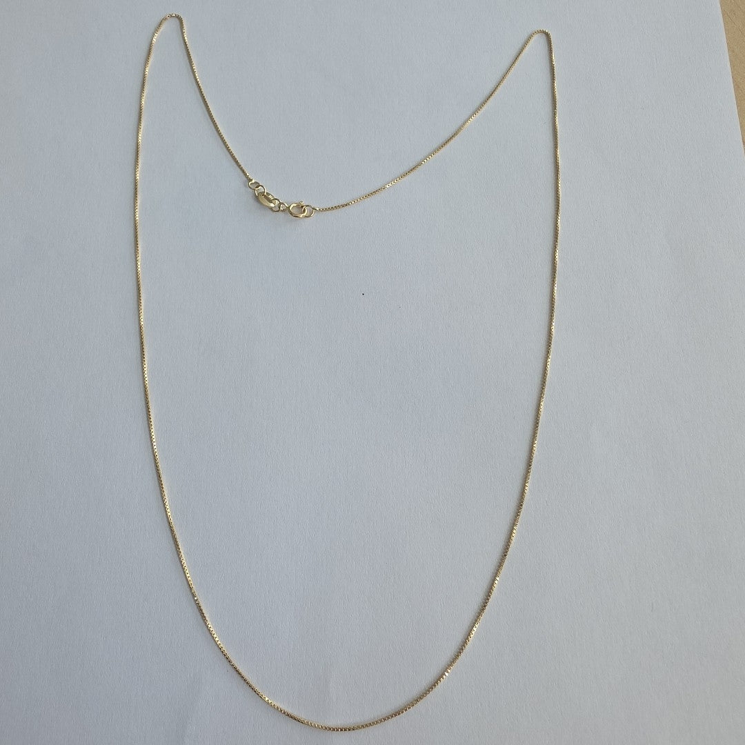 CADENA VENECIANO 14K 55 CM 1.7 GR (NUEVO)