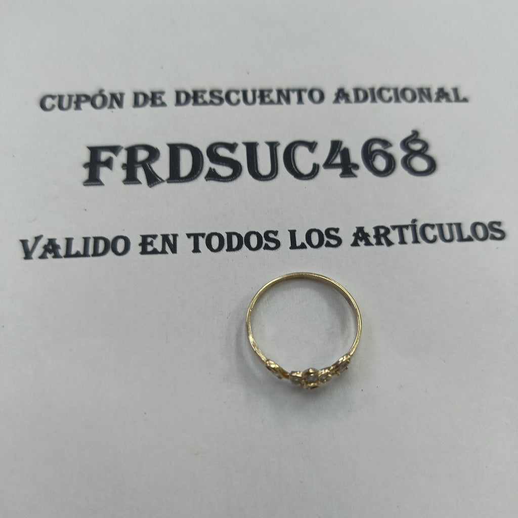 ANILLITO ORO 10 K 1.3 GRMS (SEMINUEVO)