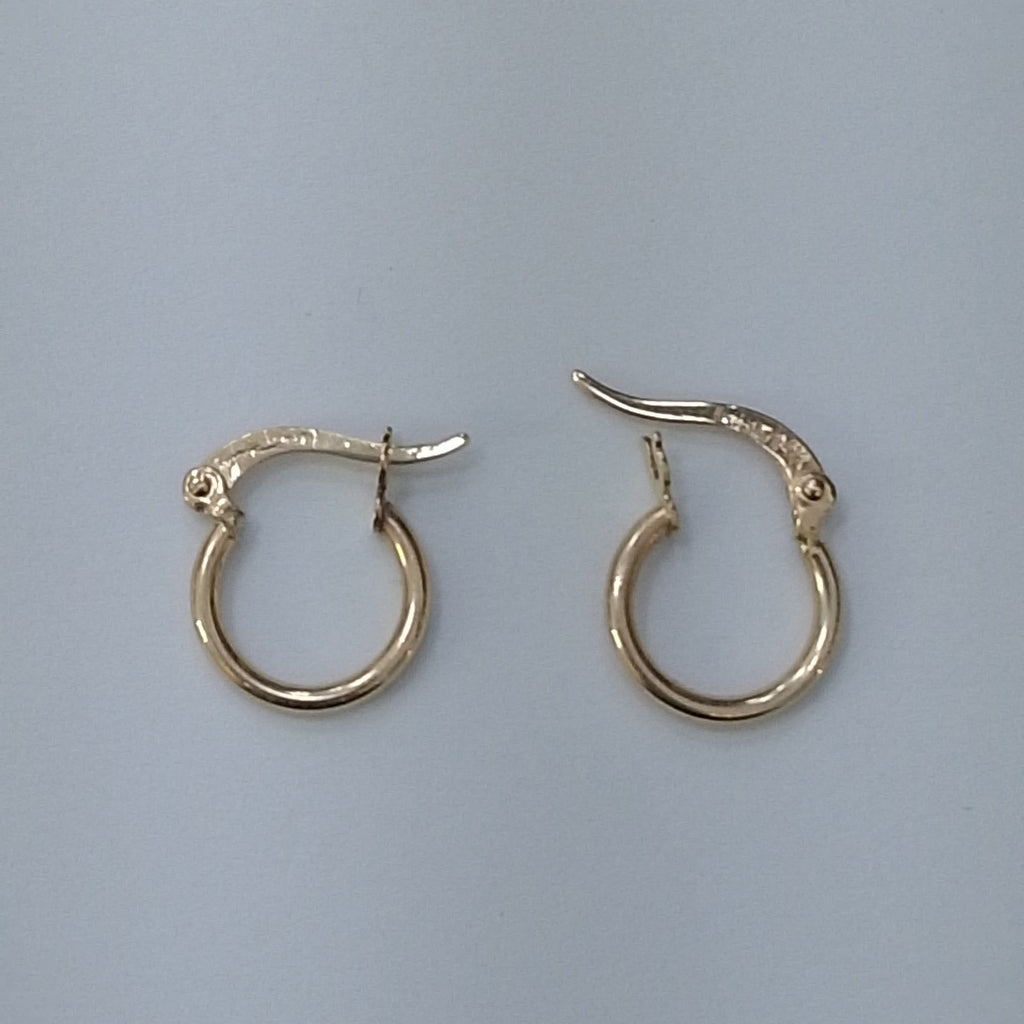 ARETES ARRACADAS 14K 0.9 GR (NUEVO)