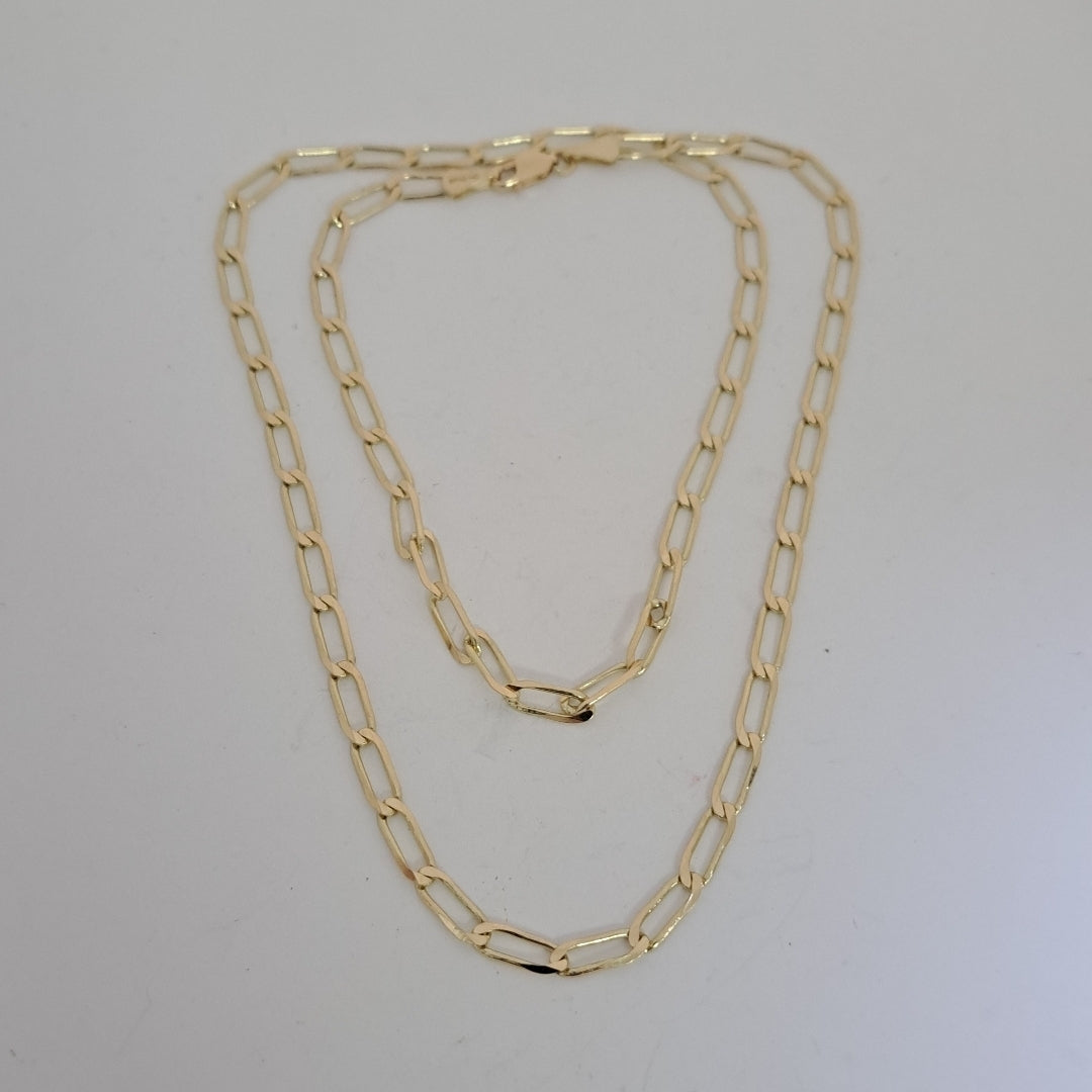 CADENA ESLABONES 14K 55 CM 11 GR (NUEVO)