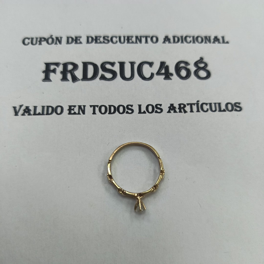ANILLITO ORO 10 K 1.7 GRMS (SEMINUEVO)