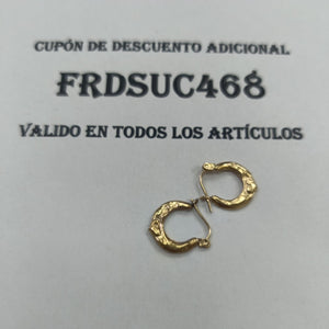 ARRACADAS PAR ORO 10 K 0.9 GRMS (SEMINUEVO)
