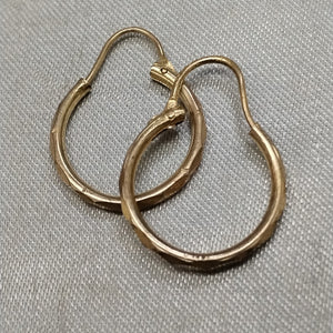ARRACADAS PAR ORO 10 K 0,70 GRMS (SEMINUEVO)