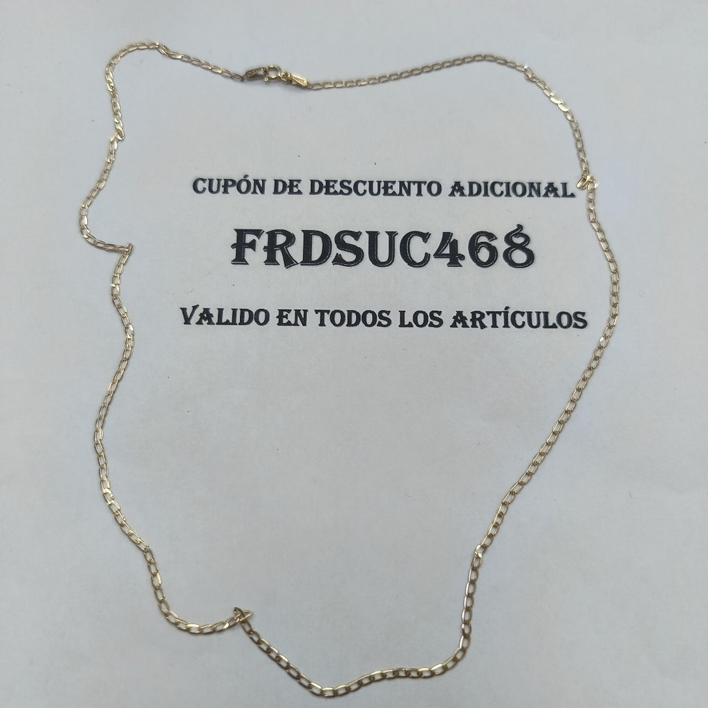 CADENA ORO 10 K 1.6 GRMS (SEMINUEVO)