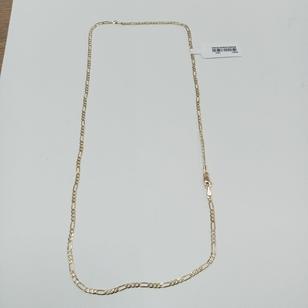 CADENA 3X1 14K 55 CM 4.9 GR (NUEVO)