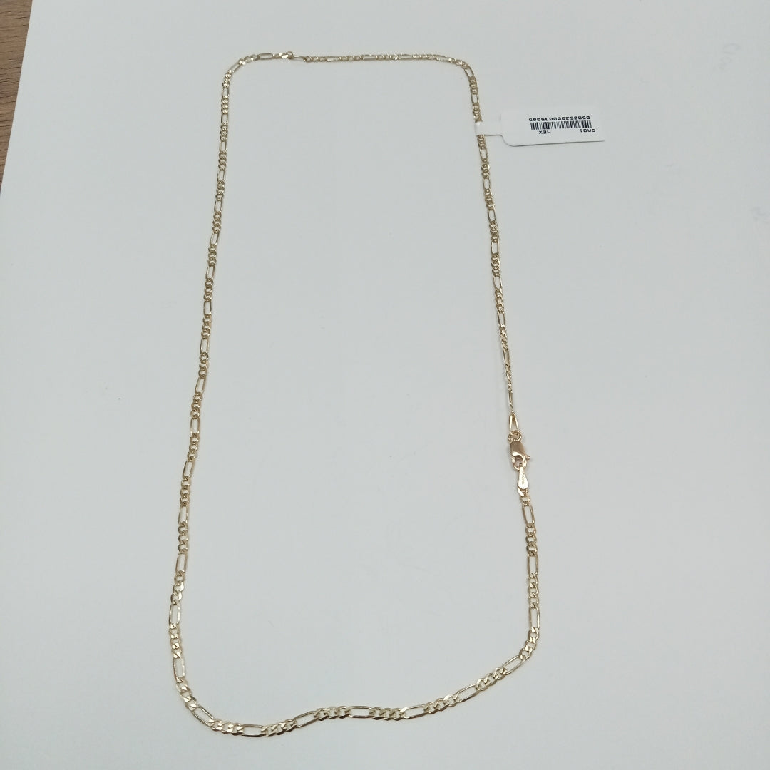 CADENA 3X1 14K 55 CM 4.9 GR (NUEVO)