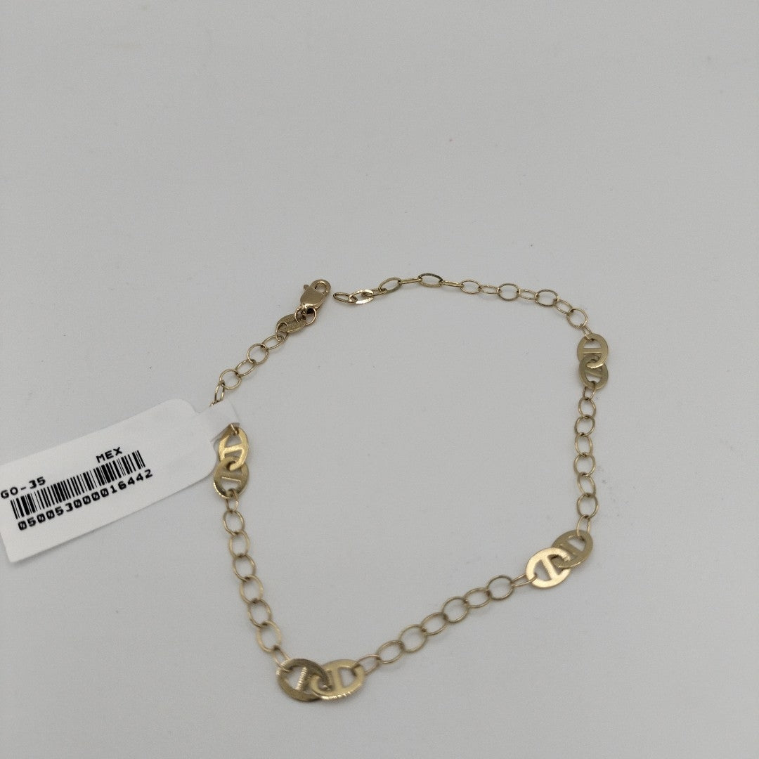 PULSERA ESPECIAL 14K 21 CM 1.9 GR (NUEVO)