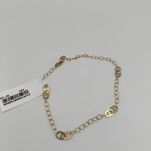 PULSERA ESPECIAL 14K 21 CM 1.9 GR (NUEVO)