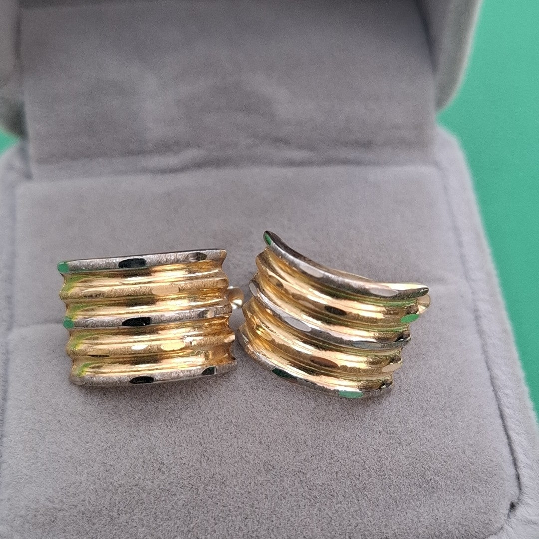ARETES PAR ORO 14 K 2,70 GRMS (SEMINUEVO)