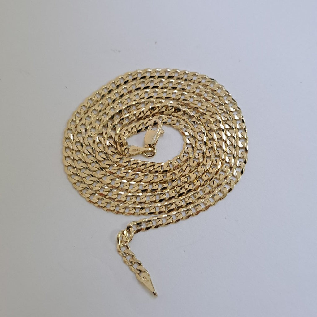 CADENA BARBADA 14K 60 CM 9.9 GR (NUEVO)