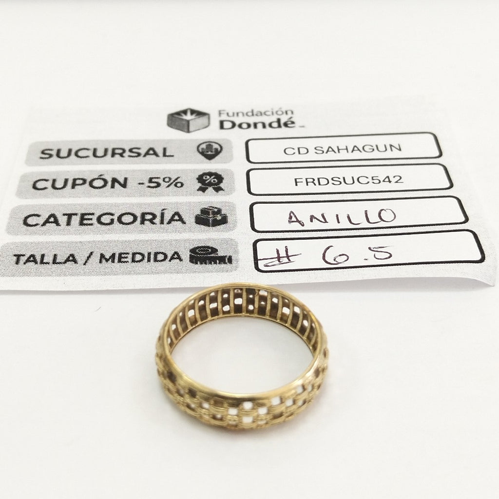 ANILLITO ORO 14 K 1.4 GRMS (SEMINUEVO)