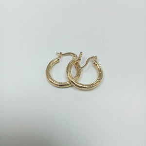 ARETES ARRACADAS 14K 2.7 GR (NUEVO)