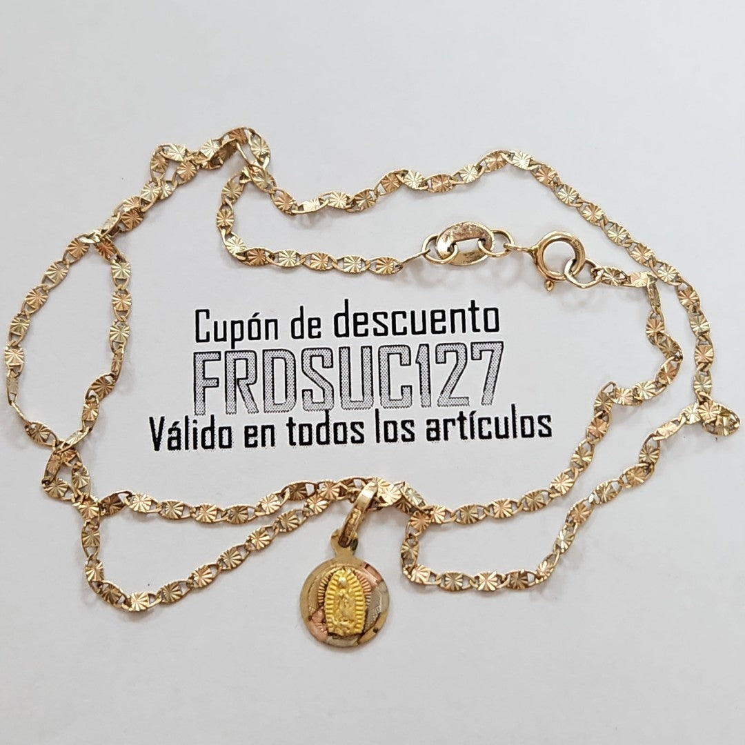CADENA, DIJE ORO 10 K 1.8 GRMS (SEMINUEVO)
