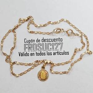 CADENA, DIJE ORO 10 K 1.8 GRMS (SEMINUEVO)