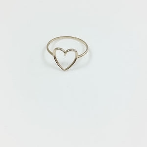 ANILLOS ANILLITO FIG CORAZON 10K TALLA 7 0.8 GR (NUEVO)