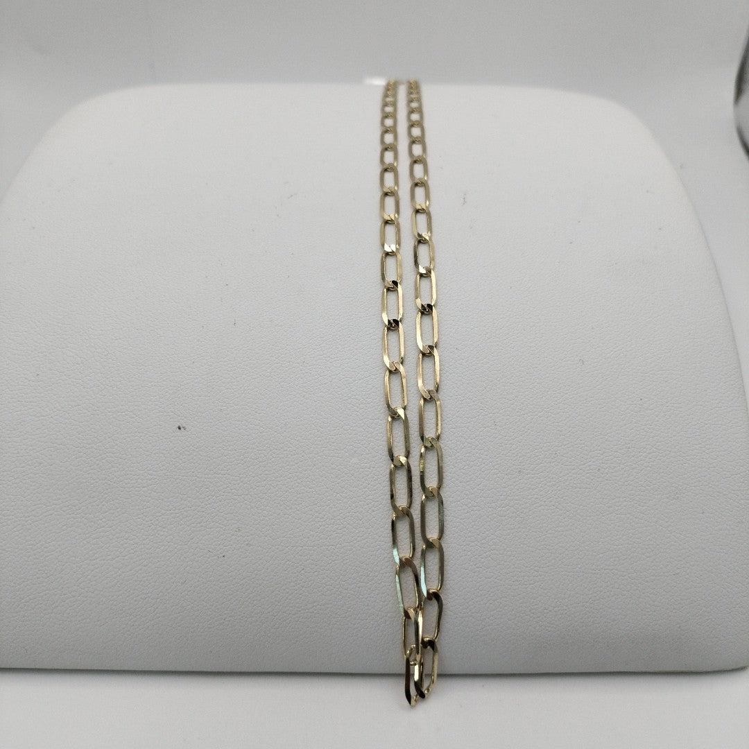 CADENA ESLABONES 14K 55 CM 9.9 GR (NUEVO)